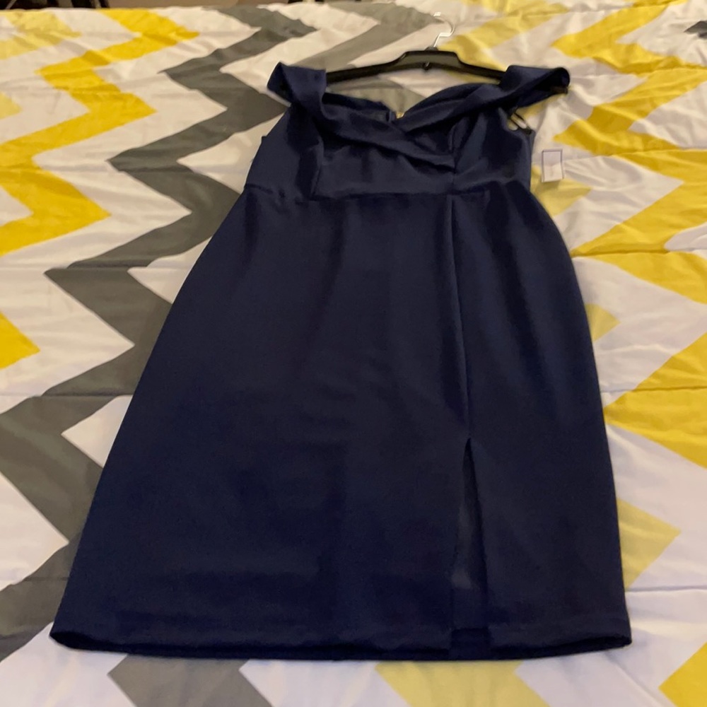 JCPenney Blue Dress NEW WITH TAGS